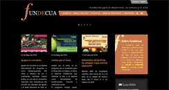 Desktop Screenshot of fundecua.org.ar